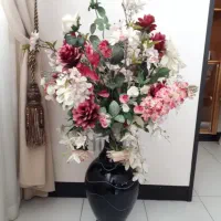 فروش گل مصنوعی با گلدان