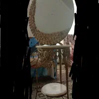 فروش میز دوطبقه و آینه اصل برنز