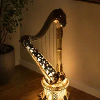 آباژور/شب خواب مدل چنگ/تزیینی/موسیقی