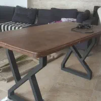 میز ناهارخوری چوب روس هنر دست سفارشی