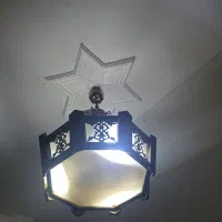 لوستر چوبی