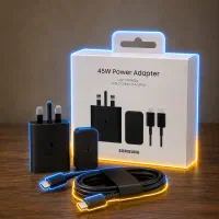 شارژر اصلی سامسونگ 45W + کابل USB-C