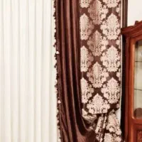 پرده پذیرایی،والان پرده،وسایل نصب پرده سالم و نو