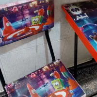 میز تحریر و صندلی تاشو بچه گانه