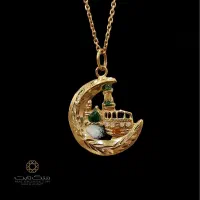 یک عدد پلاک مسجدالنبی طلا گم شده