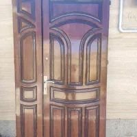 درب چوبی
