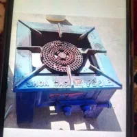 دوشعله قدیم جنس خوب صفحه چدن خیلی با کیفیت