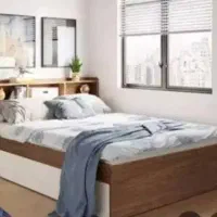 تخت خواب عرض ۹۰ و ۱۲۰ مدل روهام