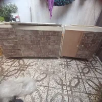 کابینت به همراه یک سینگ ظرف شوی