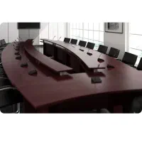 میز کنفرانس U و ساده سفارشی