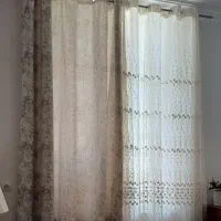 پرده حریر وپتینه