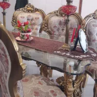 میز غذاخوری با صندلی ۶ عدد