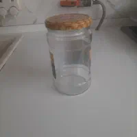 شیشه (بانکه) درب فلزی