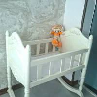 تخت گهواره شو چوبی نوزادی