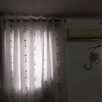 پرده حریر گل دار