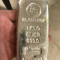 شمش نقره ۱۰۰۰ گرمی ۹۹۹