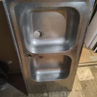 سینک ظرفشویی  ابعاد ۱۰۰ در ۵۰ روکار
