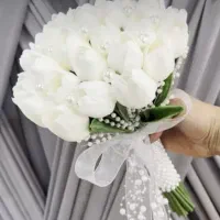دسته گل عروس و گیفت حنابندان