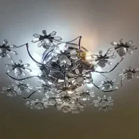 لوستر سقفی ۸ شعله (یک جفت)