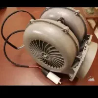 فن حلزونی در حد نوکارکرده با باکس اماده با کلید