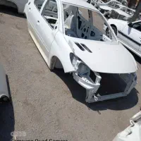 گلگیر ۲۰۷ سفید مشکی نوک مدادی نقره ای