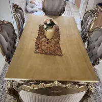 نهارخوری ۶نفره سلطنتی چوب راش