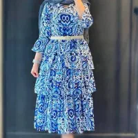 پیراهن طبقه ای زنانه