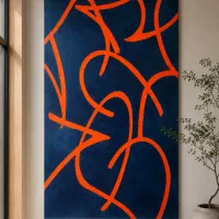 تابلو مدرن اشکال هندسی