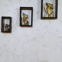 ۳عدد باکس با ۳ عددمجسمه