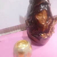 گلدان دکوری روخ پلی استر در حد نو