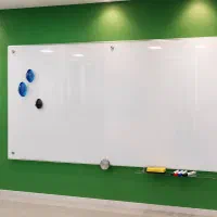 تخته وایت برد شیشه ای 80*100مگنت