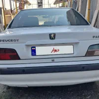 ماشین پژو پارس سفید