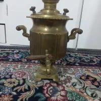 سماور ذغالی.میوه خوری شیرینی خوری
