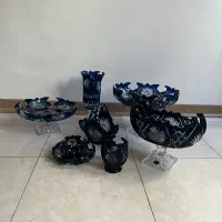 سرویس کریستال چک سورمه ای