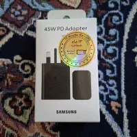 آداپتور سوپر فست شارژ ۴۵ وات اصلی سامسونگ