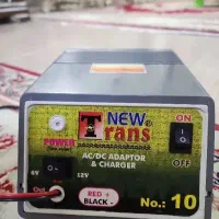 آداپتور نیو ترانس دو حالته نو ۶ و ۱۲ ولت
