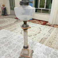 چراغ نفتی دو فتیله ای انتیک