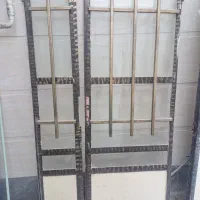 درب آهنی دو لنگه
