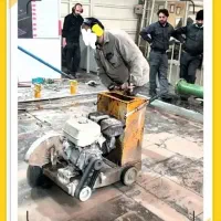 کاتر برش بتن مصلح اسفالت دال داکت ماستیک کر گیری