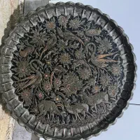 سینی برنجی عتیقه