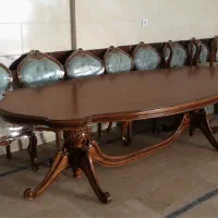 میز نهارخوری ده نفره