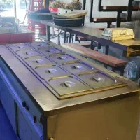 تاپینگ گرم ۱۰ لگن دو حالته(گاز شهری و برق)