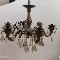 دو عدد لوستر برنز با قیمت مناسب