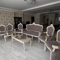 مبلمان سلطنتی 9نفره همراه با جلو مبلی