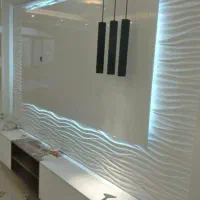 دیوارپوش پانل سه بعدی سنگ آنتیک پلیمری مصنوعی