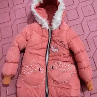 کاپشن و پیرهن دخترانه
