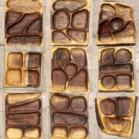 اردو خوری مزه خوری سینی مزه چوبی