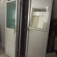 درب آلومنیومی دو عدد