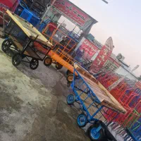 (گاری کاسبی سبزی فروشی)چهار چرخ دستی حمل بار سبزی)