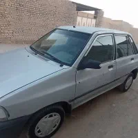 پراید مدل 85رنگ نقرای دوگانه دستی